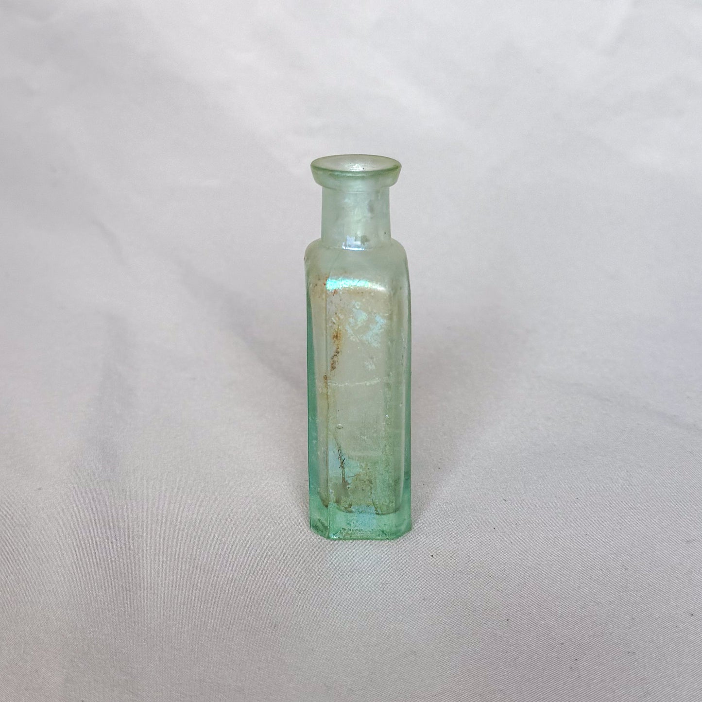 Antique Iridescent C. Damshinsky Liquid Hair Dye Bottle, New York